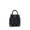 Túi MLB Korea [KIDS] Diamond Monogram Mini Tote Bag New York Yankees Black