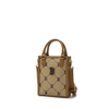 Túi MLB Diamond Monogram Mini Tote Boston Red Sox Beige