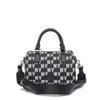 Túi MLB Classic Monogram Jacquard Boston Bag New York Yankees Black