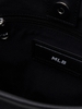 Túi MLB Korea Varsity Jacquard Bucket Bag New York Yankees Black