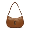 Túi MLB Korea Monogram Embo Hobo Bag Boston Red Sox Brown
