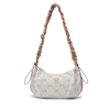 Túi MLB Korea Dia Mono Sportive Hobo Bag New York Yankees Cream