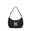 Túi MLB Korea Basic Denim Hobo Bag New York Yankees Navy