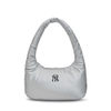 Túi MLB Korea Basic Luxle Leisure Hobo Bag New York Yankees Silver