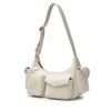 Túi MLB Korea Multi Pocket Cargo Bag New York Yankees Cream
