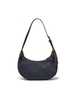 Túi MLB Denim Color Block Hobo Bag New York Yankees Indigo