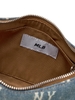 Túi MLB Classic Mono Vintage Denim Hobo Bag New York Yankees Blue