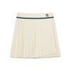 Váy MLB Korea Classic Sports Accordion Pleated New York Yankees D.Cream