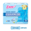 Diana Daily Cool Fresh 155mm - 20PADS/ 40PADS