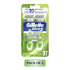 Gillette Blue 3 Sensitive Razor Pack of 2/ Pack of 4