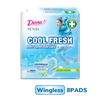 Diana Sensi Cool Fresh Ultra Thin Cotton Surface Wingless 23cm - 8PADS/ 20PADS
