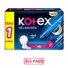 Kotex Super Overnight Cotton Surface Wings 42cm - 3PCS/ 3+1PCS