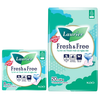 Laurier Fresh & Free Ultra Thin No Wings 22cm - 8PADS/ 20PADS