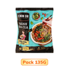 CHIN-SU Instant Noodles Crab Soup Flavour (Real Meat) Pack 120g and Box 135G