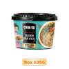 CHIN-SU Instant Noodles Crab Soup Flavour (Real Meat) Pack 120g and Box 135G