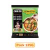 CHIN-SU Instant Noodles Braised Beef Flavour (Heal Meat) Pack 145G and Box 152G