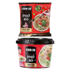CHIN-SU Beef Noodle Soup (Real Meat) Box and Pack 132G