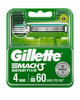 Gillette Mach3 Sensitive Replacement Cartridges Pack of 4