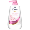 Dove Sakura Blossoms Nourishing Body Wash Bottle 500g