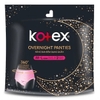 Kotex Overnight Panties Regular Herbal M-L, 2Pds