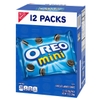 OREO Mini Chocolate Sandwich Cookies 12 Snack Packs 240g (28g Packs)