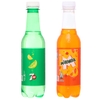 2-Flavor Soft Drink Bottle: 7 Up Lemon and Mirinda Orange 330ml