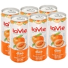 La Vie Sparkling Peach Orange Flavored Carbonated Drink 330ml