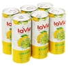 La Vie Sparkling Lemon Vanilla Flavored Carbonated Drink 330ml