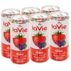 La Vie Sparkling Strawberry Blueberry Flavored Carbonated Drink 330ml