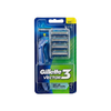Gillette Vector 3 Razor Handle with 4 Replacement Cartridges