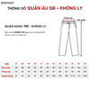 Quần Âu Nam QRT4050