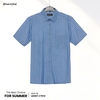 Áo Sơ Mi Ngắn Tay Classic Nhanh Khô Enkoni C7013