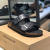 Dép đế trấu Birken 2 khóa màu Trắng - DETA21