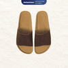 Dép đế trấu quai ngang bảng lớn nam nữ phong cách tối giản DETA12