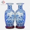 Lộc bình H70 - trắng xanh