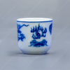 Chén lẻ Rồng - Lam trơn