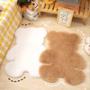 Thảm lông decor hình gấu