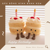 Gấu bông hình bánh kem sinh nhật dễ thương