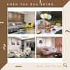 Khăn trải bàn viền tua rua, thảm picnic, chăn ghế sofa phong cách retro