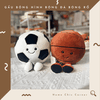 Gấu bông hình bóng đá bóng rổ dễ thương