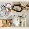 Gương đám mây để bàn decor phong cách Hàn Quốc