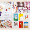 Bộ 48 stickers tròn decor trang trí dán postcard
