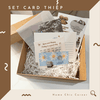 Hộp đựng quà và set card thiệp trang trí handmade