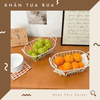 Rổ sắt oval mini màu pastel