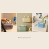 Hộp đựng khăn giấy để bàn Tissue Box nhiều màu phong cách Hàn Quốc