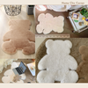 Thảm lông decor hình gấu