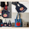 Túi tote vải denim canvas Tomato