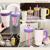 Ly giữ nhiệt 2 trong 1 inox và thuỷ tinh giữ nóng lạnh màu pastel