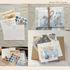 Hộp đựng quà và set card thiệp trang trí handmade