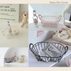 Rổ sắt oval mini màu pastel